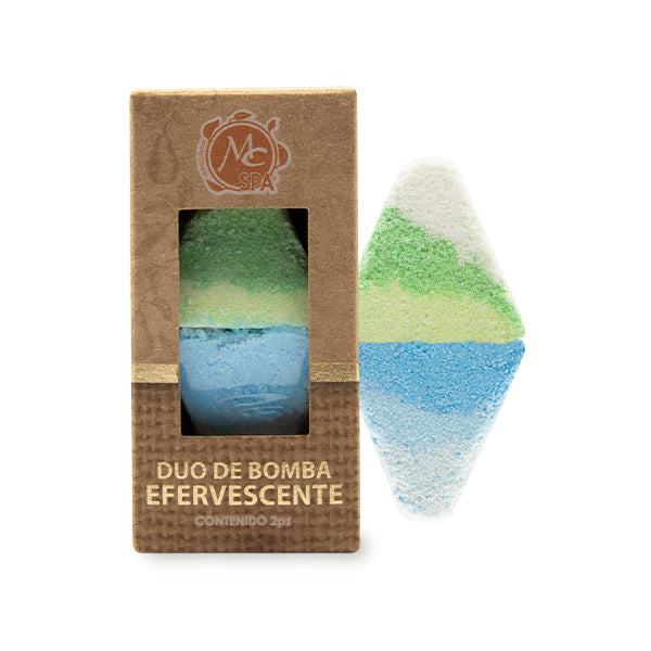 Duo de bombas efervescentes PERA Y MENTA