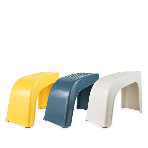 COLORFUL BANCO PLASTIC PEDICURA (COLOR MIX 1PZ - COLOR VARIABLE)