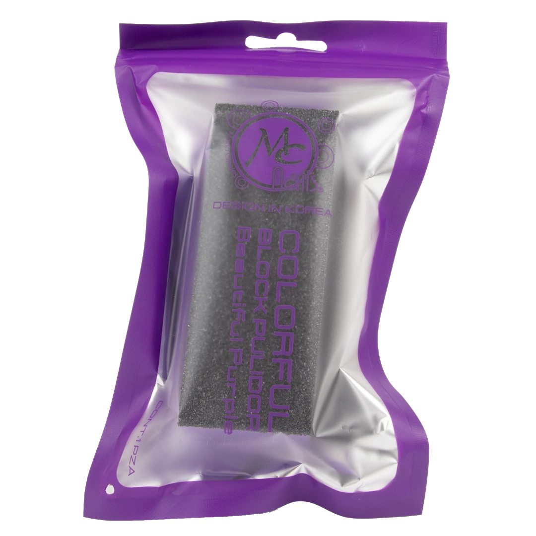 Colorful block pulidor beautiful purple