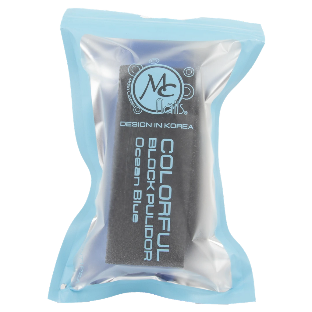 Colorful block pulidor ocean blue