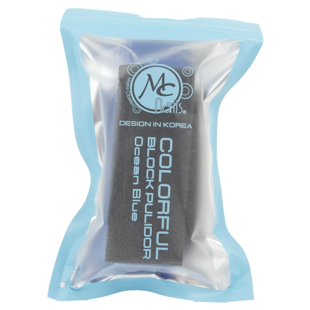 Colorful block pulidor ocean blue