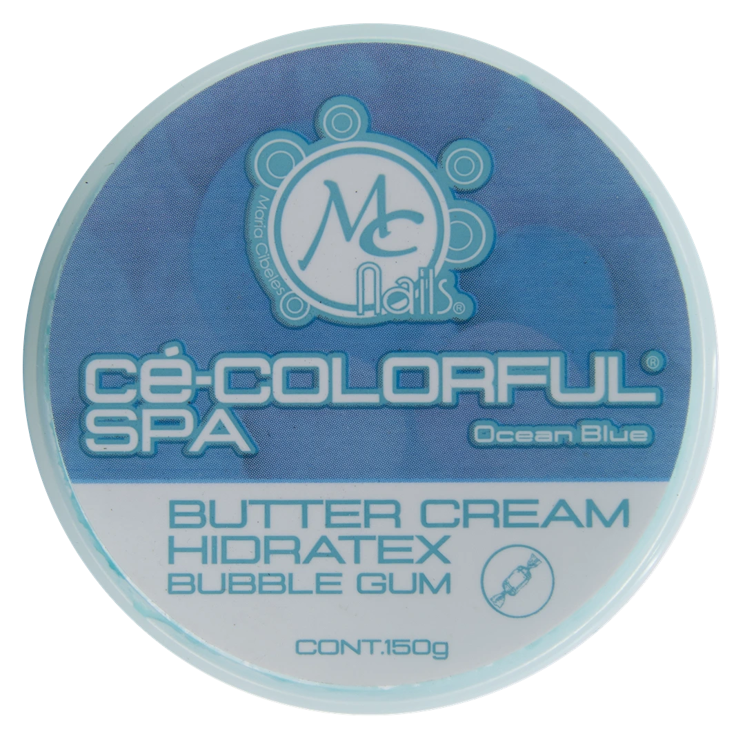 COLORFUL SPA BUTTER CREAM BUBBLE FRAGANCE 150g OCEAN BLUE
