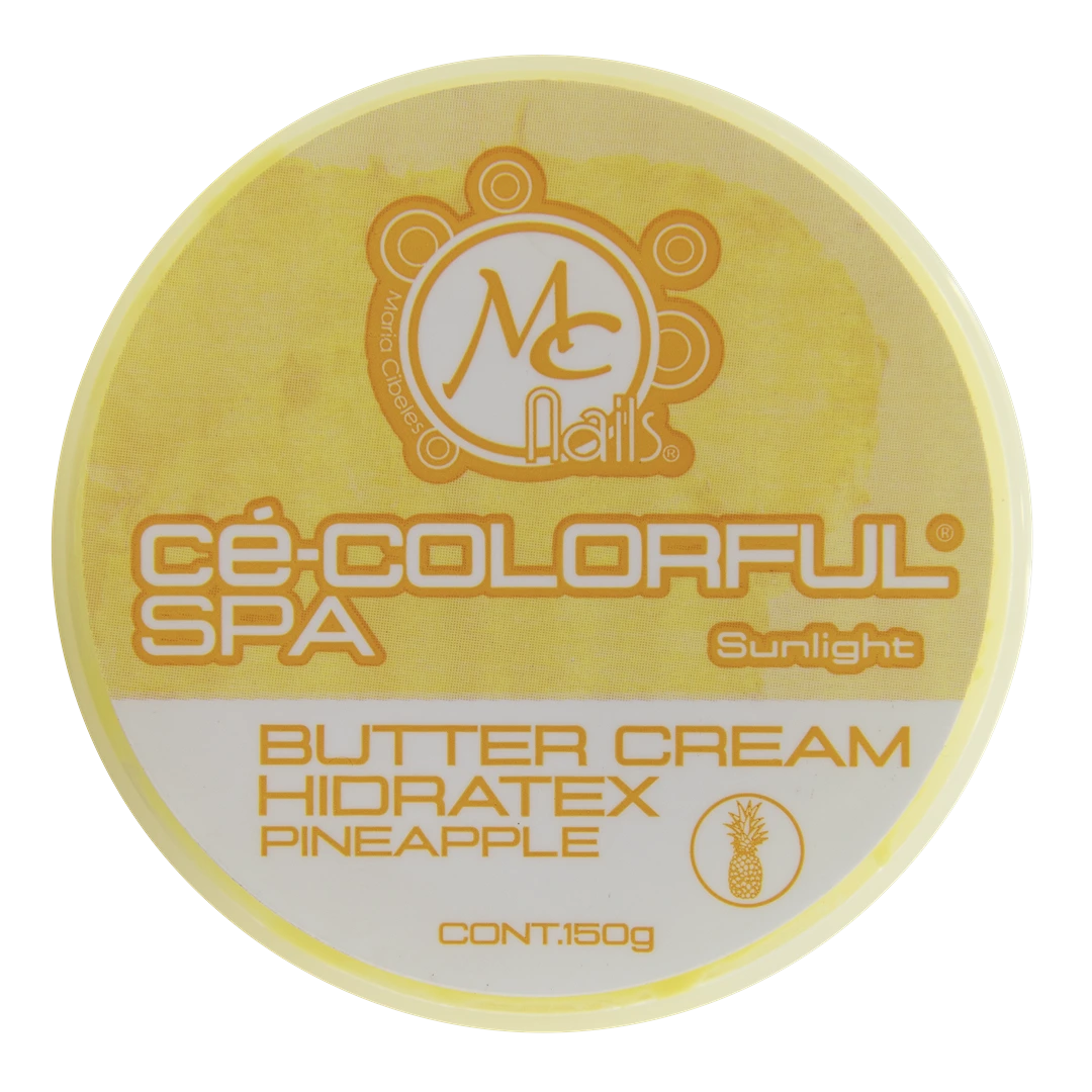 COLORFUL SPA BUTTER CREAM PINEAPPLE FRAGANCE 150g SUN LIGHT