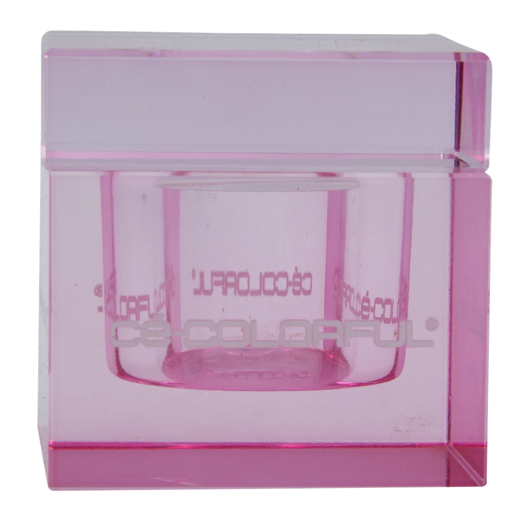 Colorful godette cubo con tapa color: ROSA COQUETTE