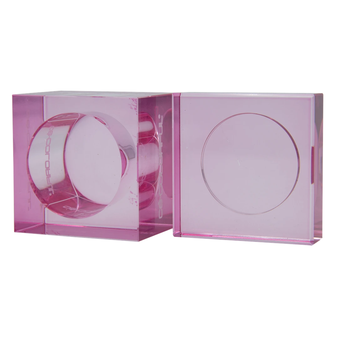 Colorful godette cubo con tapa color: ROSA COQUETTE