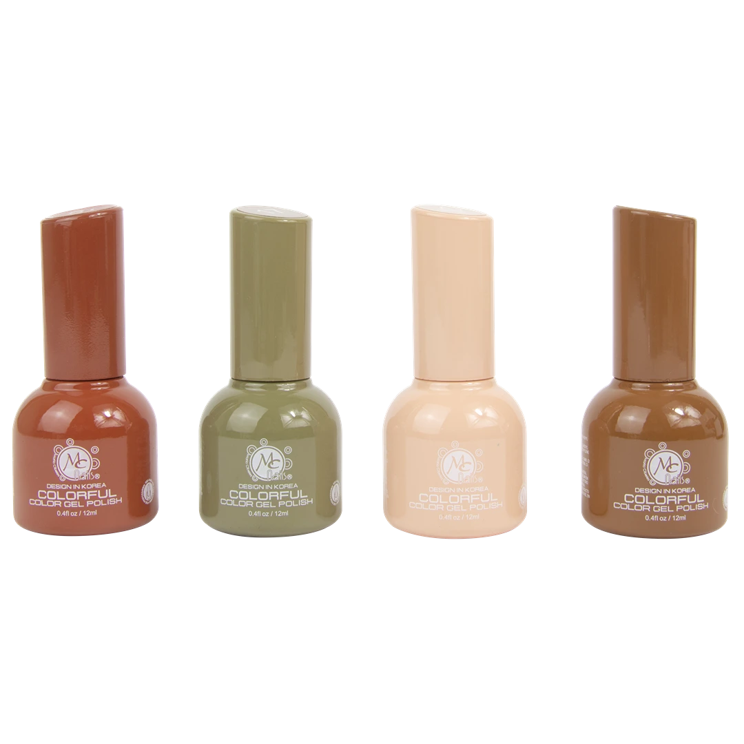 Colorful collection gel "E" Green Life 4pz de 12ml c/u