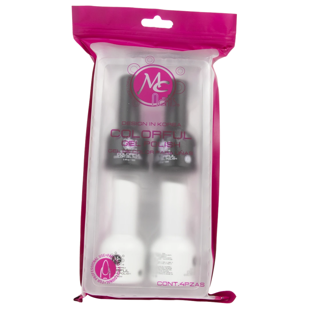 Colorful collection gel "Q" Little Rose 4pz de 12ml c/u