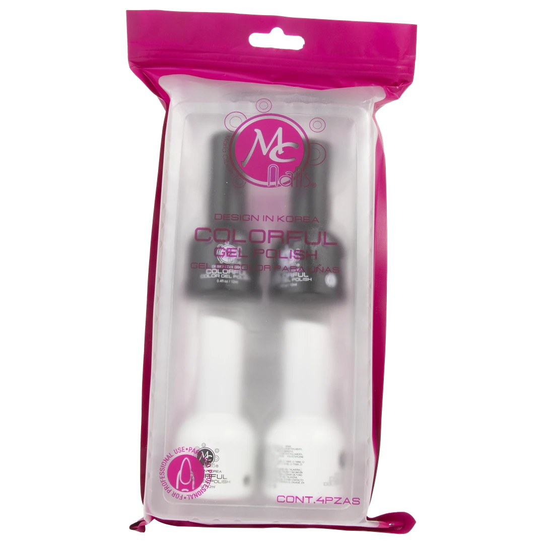 Colorful collection gel "Q" Little Rose 4pz de 12ml c/u