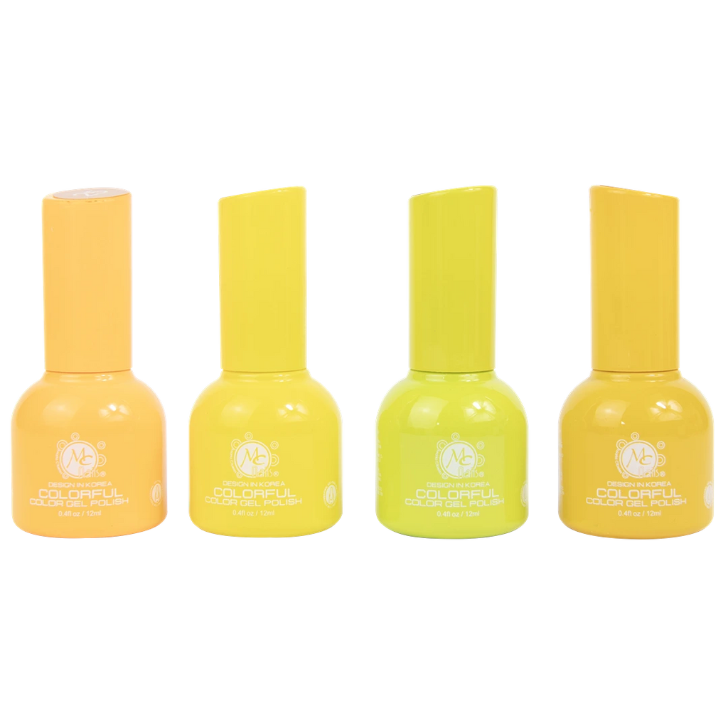 Colorful collection gel "G" Sun Light 4pz de 12ml c/u