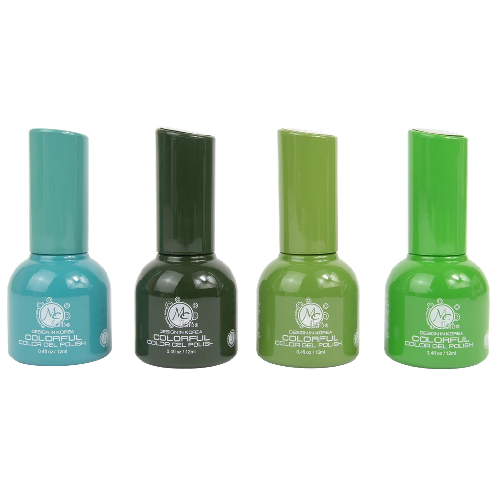Colorful collection gel "J" Green Life 4pz de 12ml c/u