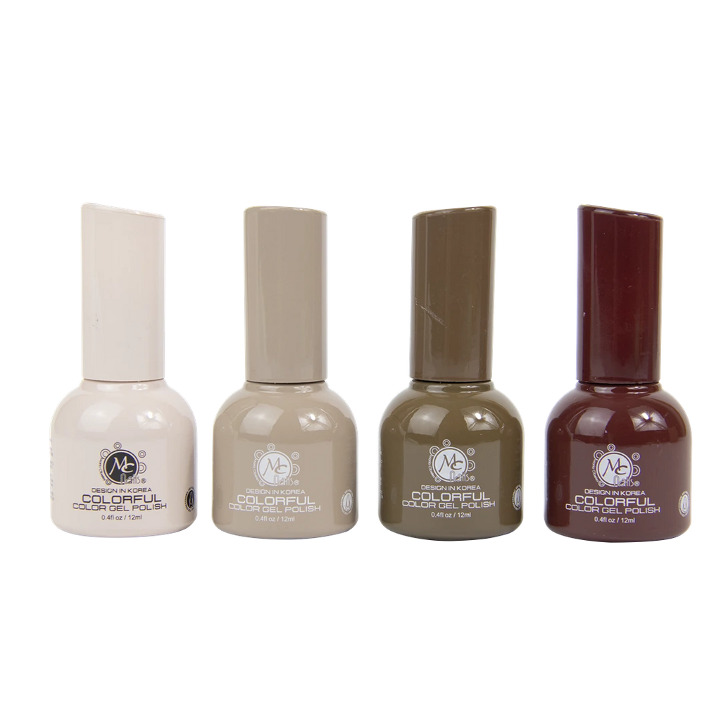 Colorful collection gel "A" Sun light 4pz de 12ml c/u