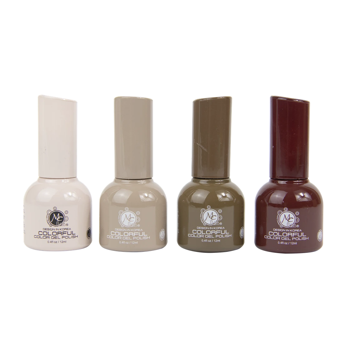 Colorful collection gel "A" Sun light 4pz de 12ml c/u