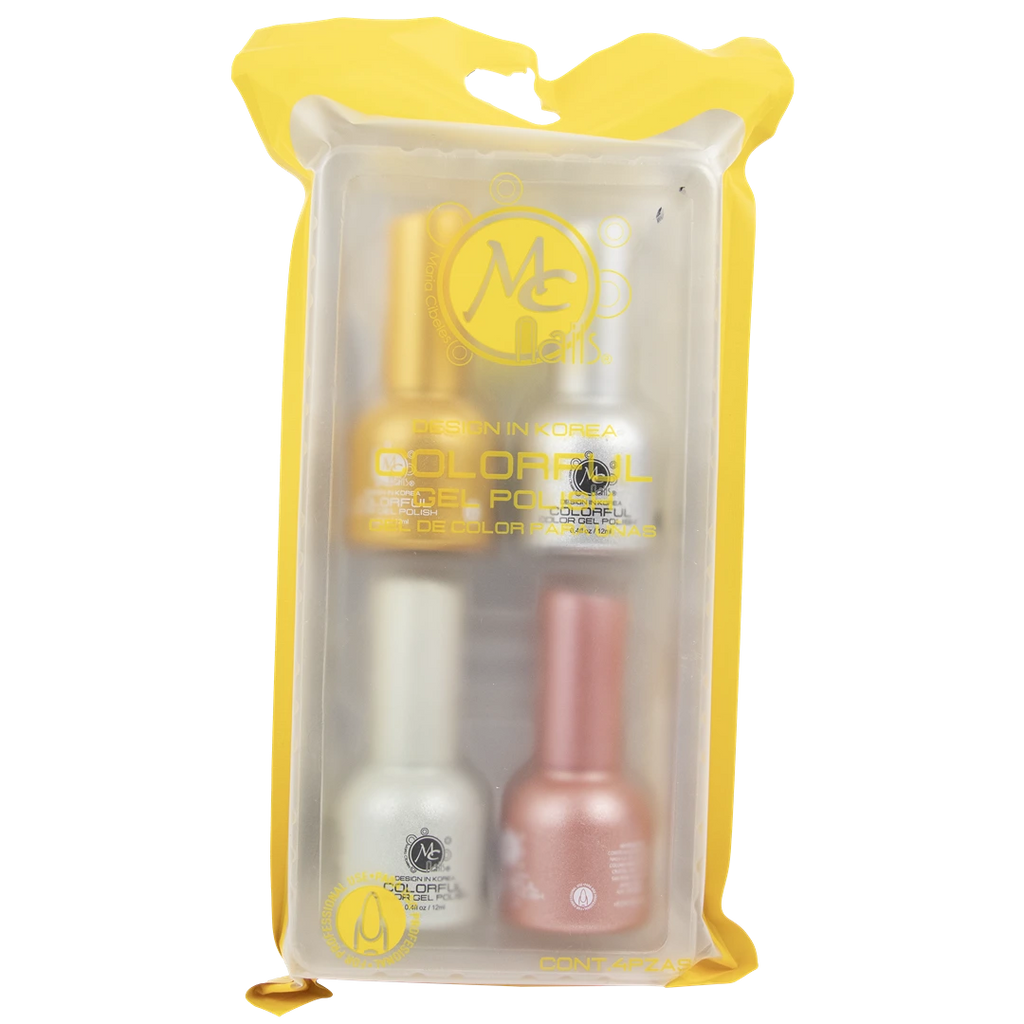 Colorful collection gel "C" Sun light 4pz de 12ml c/u