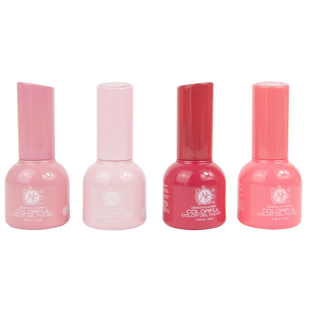 Colorful collection gel "N" Little Rose 4pz de 12ml c/u