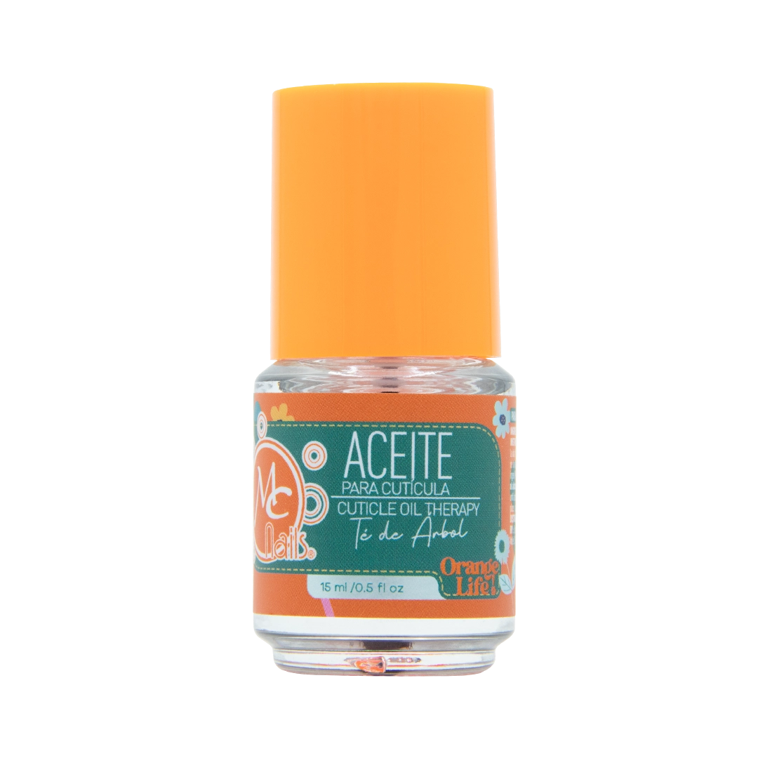 Aceite para cutícula Orange life TÉ DE ARBOL 15ml