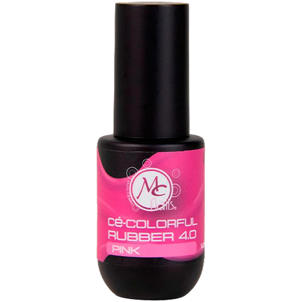 Colorful gel RUBBER 4.0 14ml color PINK