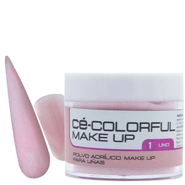 Colorful polvo acrilico make up 56g/2oz 1 uno