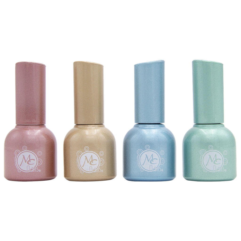 Colorful collection gel polish MOON LIGTH series "B" 4pz de 12ml c/u (CAT EYE - OJO DE GATO)-No incluye imán