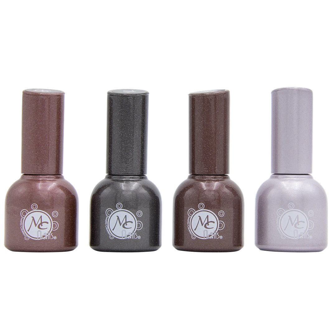 Colorful collection gel polish MOON LIGTH series "C" 4pz de 12ml c/u (CAT EYE - OJO DE GATO)-No incluye imán