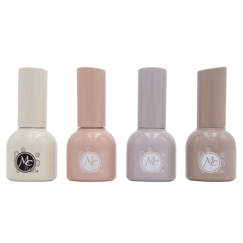 Colorful collection NUDE GEL SERIES "A" 4pz de 12ml c/u