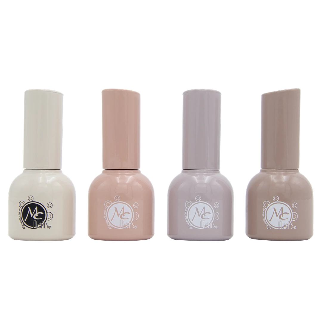 Colorful collection NUDE GEL SERIES "A" 4pz de 12ml c/u