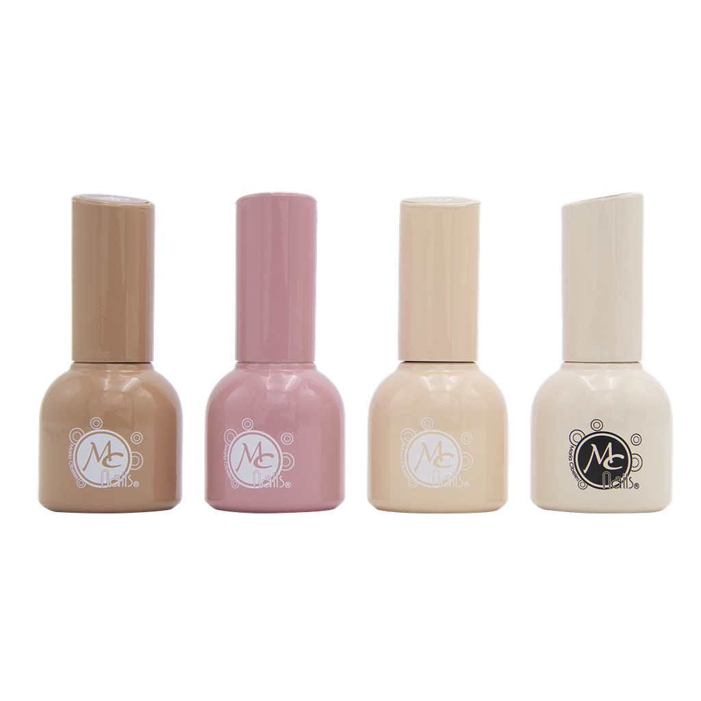 Colorful collection NUDE GEL SERIES "B" 4pz de 12ml c/u