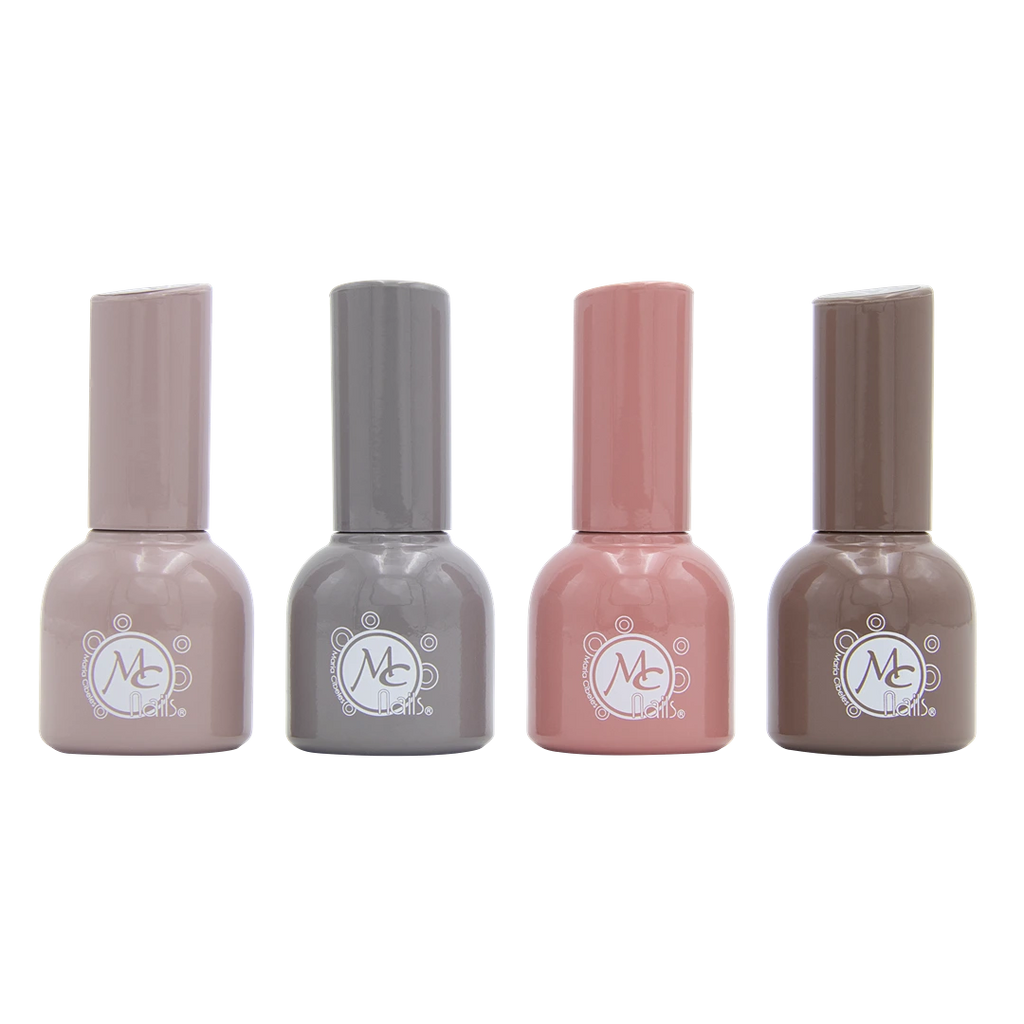 Colorful collection NUDE GEL SERIES "C" 4pz de 12ml c/u
