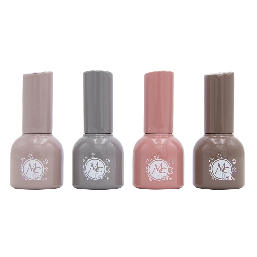 Colorful collection NUDE GEL SERIES "C" 4pz de 12ml c/u