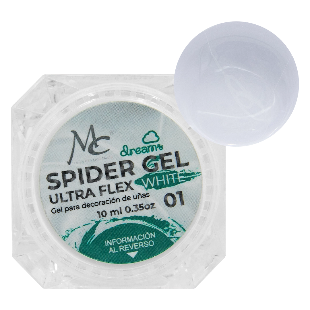 MC Dreams Gel SPIDER WHITE #01 cont. 10 ml