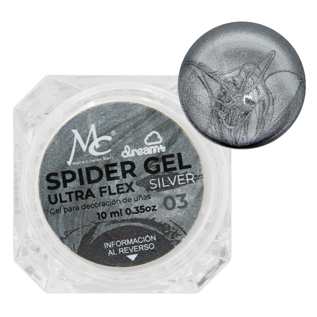 MC Dreams Gel SPIDER SILVER #03 10 ml