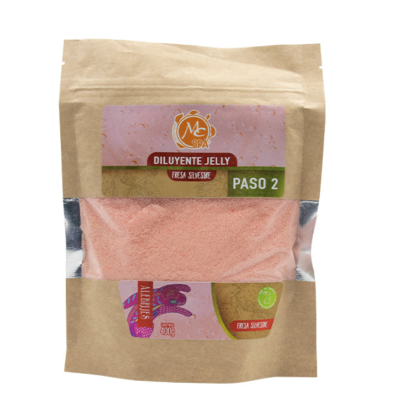 DILUYENTE JELLY - PASO 2  400g FRESA SILVESTRE