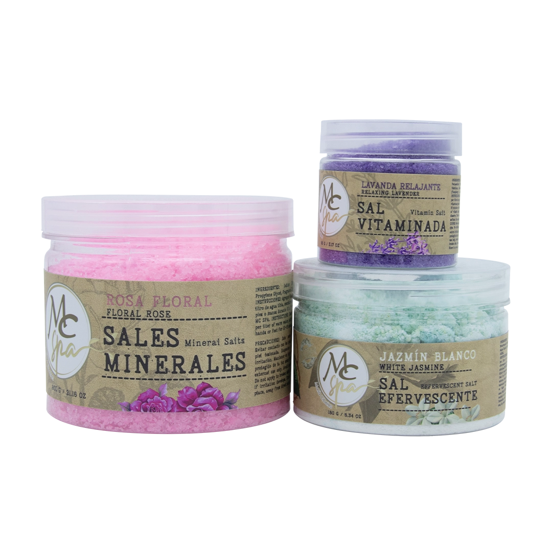 Ritual de sales FLORES RELAJANTES 3pz=870g