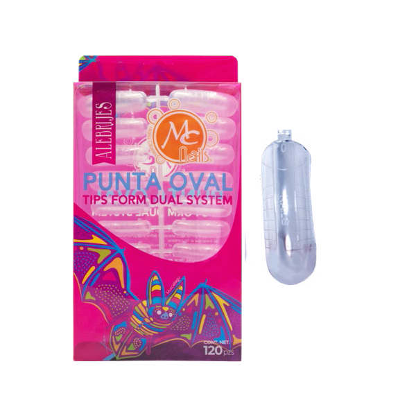 Tips Dual System Punta Oval 120 Pz