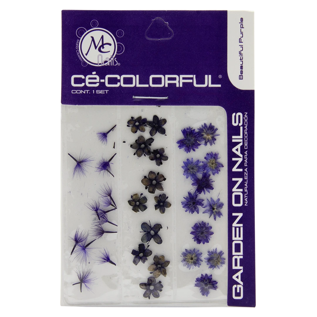 COLORFUL NATURALEZA SET de 3 MIX COLOR: BEAUTIFUL PURPLE