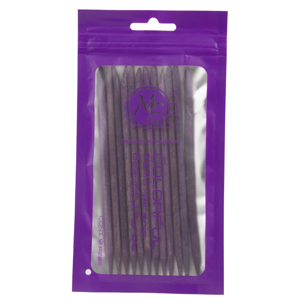 Colorful palillo de naranjo beautiful purple 12pz