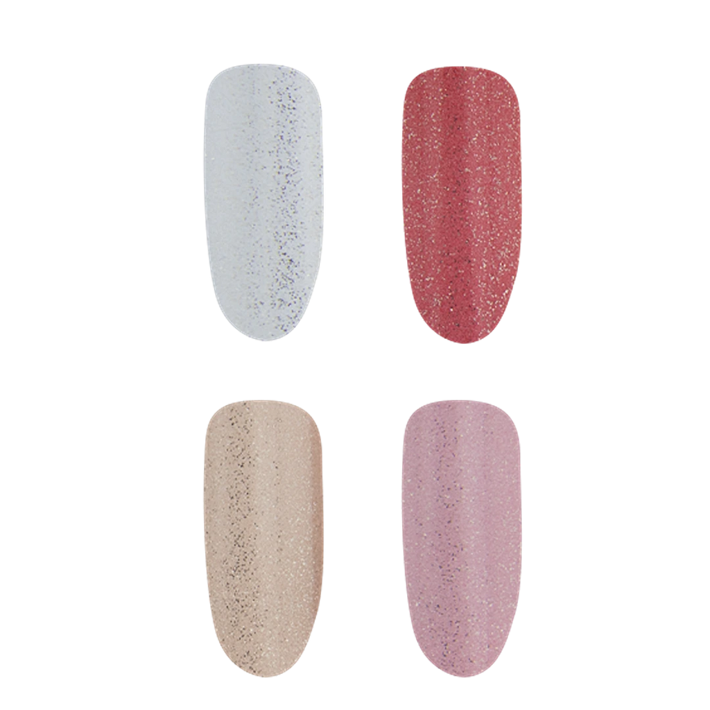 Colorful collection Gel polish PLATIUM SERIES "A" 4 pzs