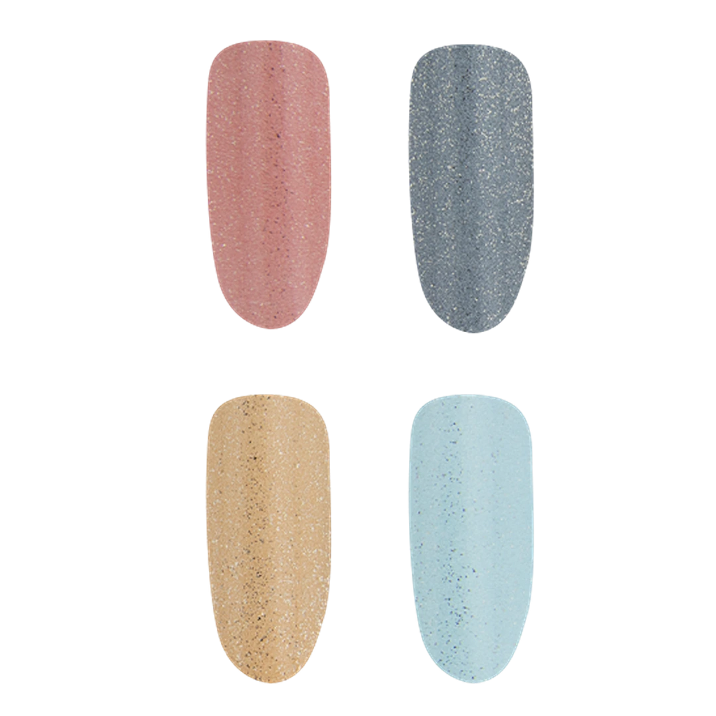 Colorful collection gel polish PLATIUM SERIES "B" 4 pzs