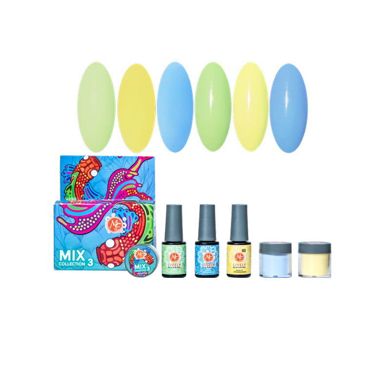 Colección MIX Collection 6 pz #3 – MC NAILS