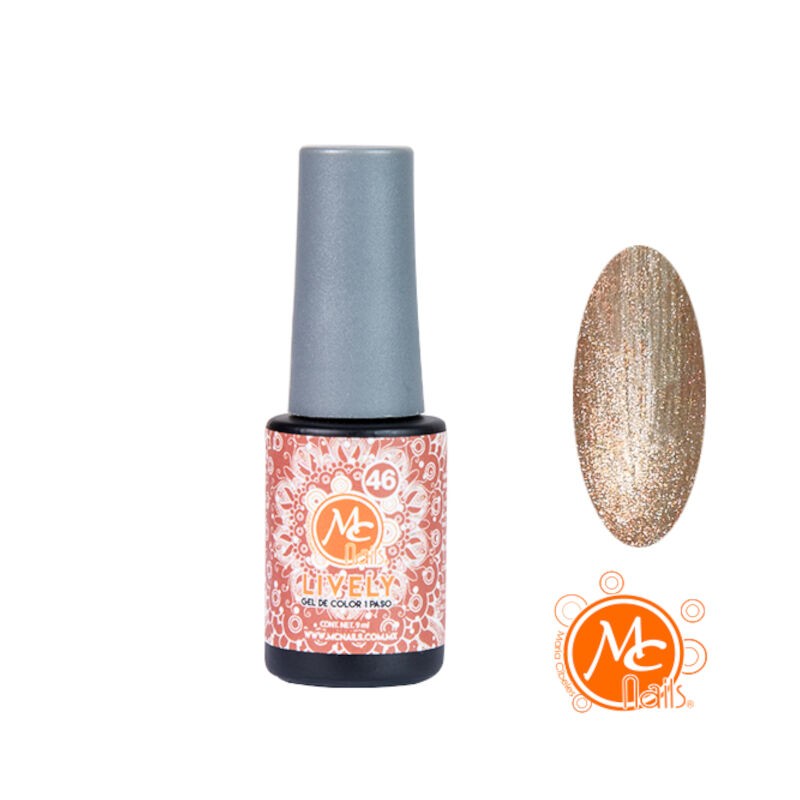 Gel color Uv de 1 paso LIVELY #046
