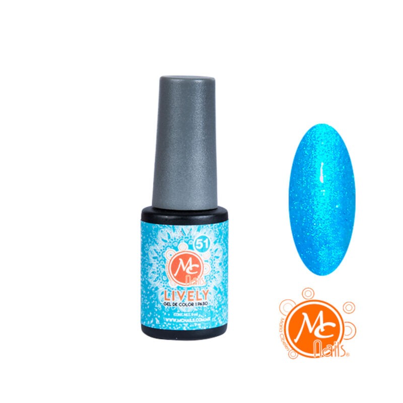 Gel color Uv de 1 paso LIVELY #051