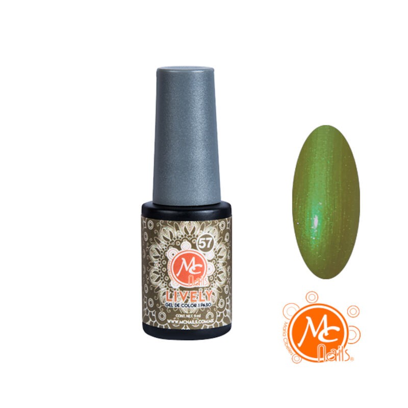 Gel color Uv de 1 paso LIVELY #057