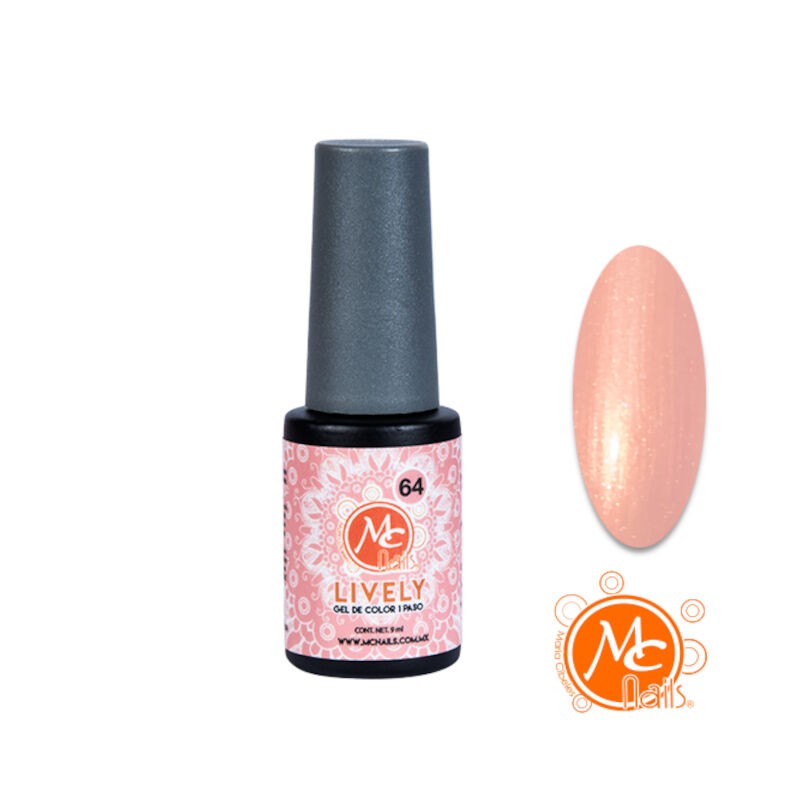 Gel color Uv de 1 paso LIVELY #064