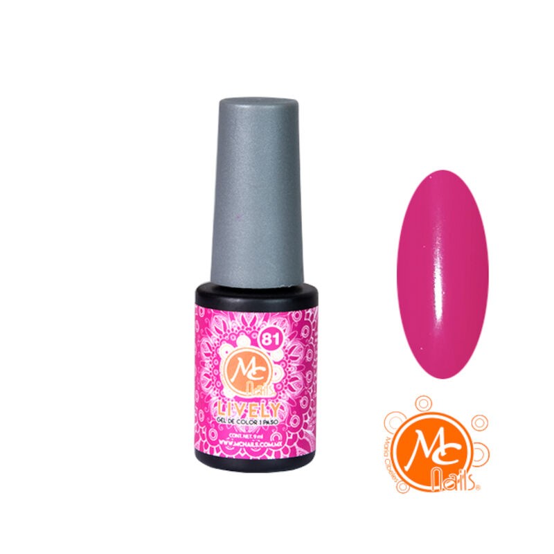 Gel color Uv de 1 paso LIVELY #081