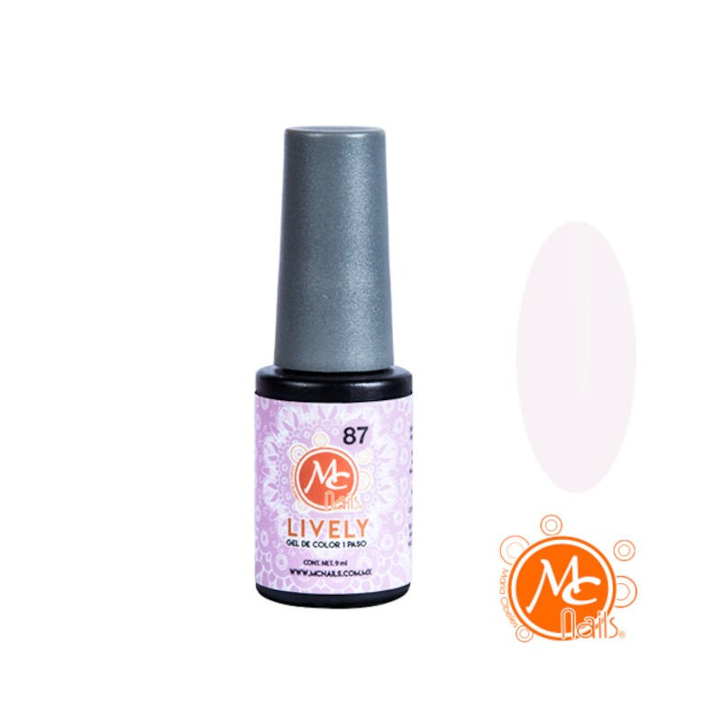 Gel color Uv de 1 paso LIVELY #087