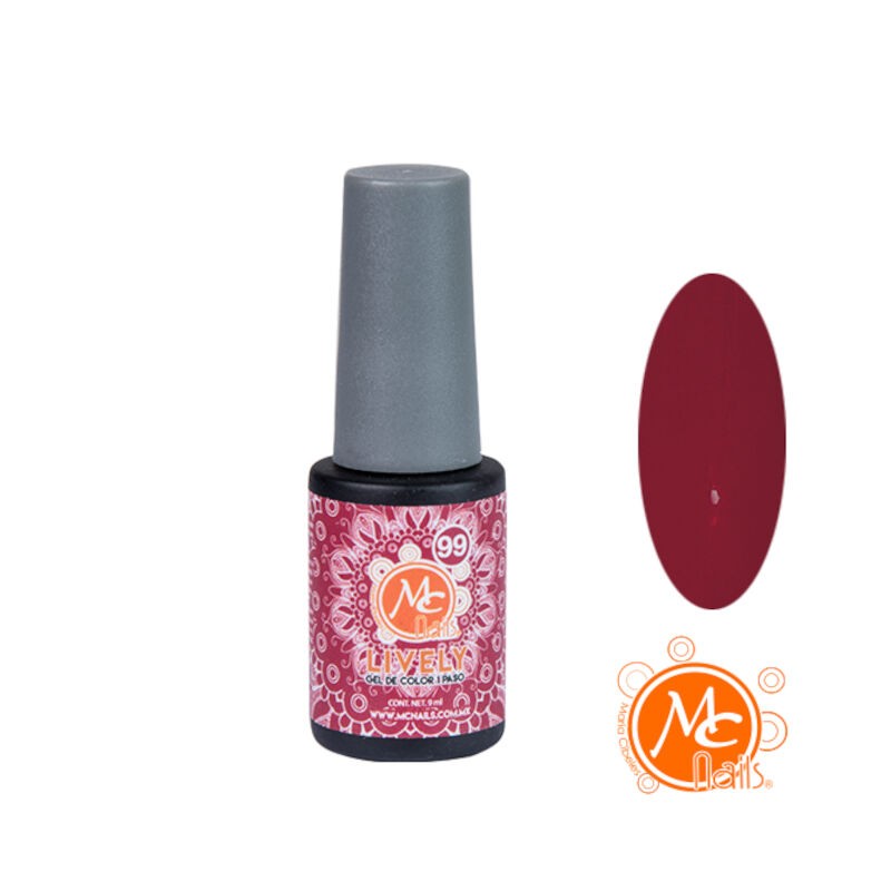 Gel color Uv de 1 paso LIVELY #099