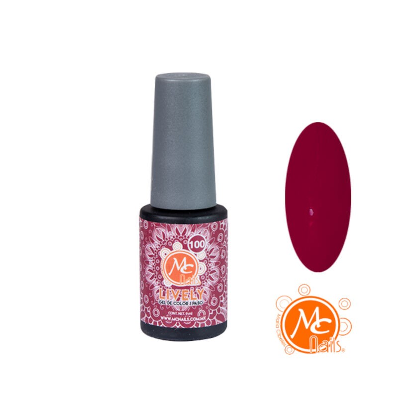 Gel color Uv de 1 paso LIVELY #100