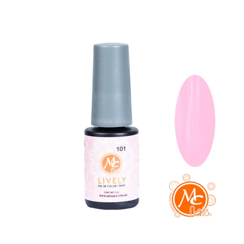 Gel color Uv de 1 paso LIVELY #101