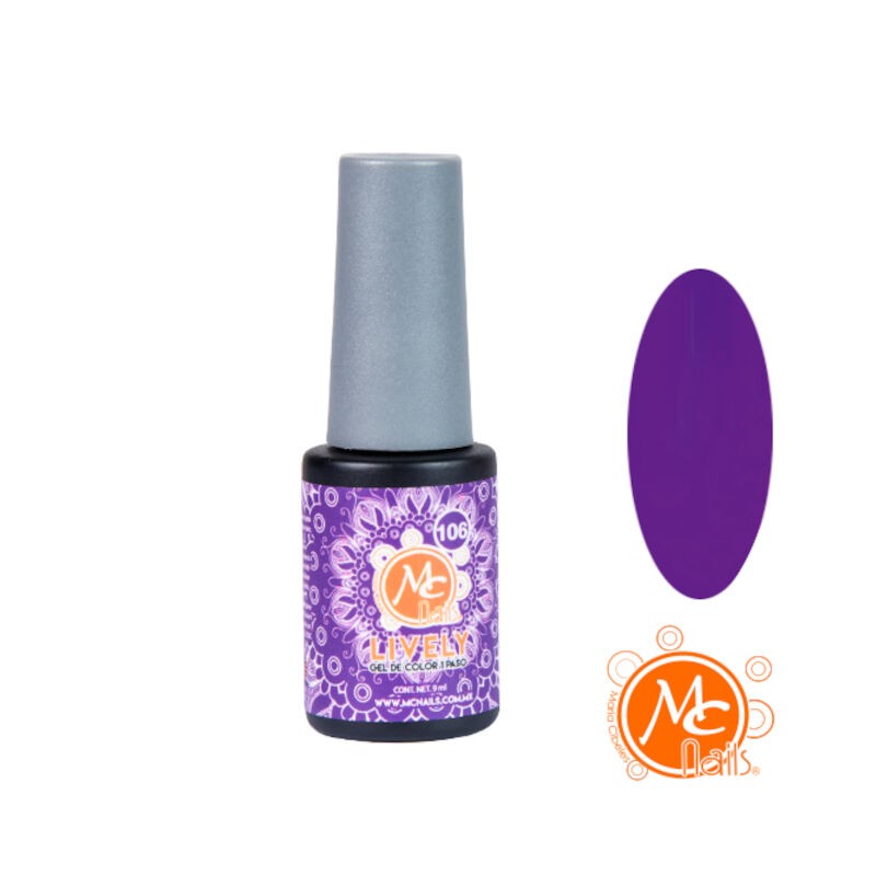 Gel color Uv de 1 paso LIVELY #106