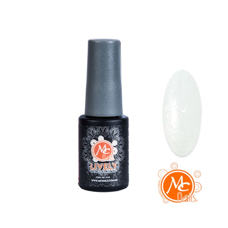 Gel color Uv de 1 paso LIVELY #203 PERLA