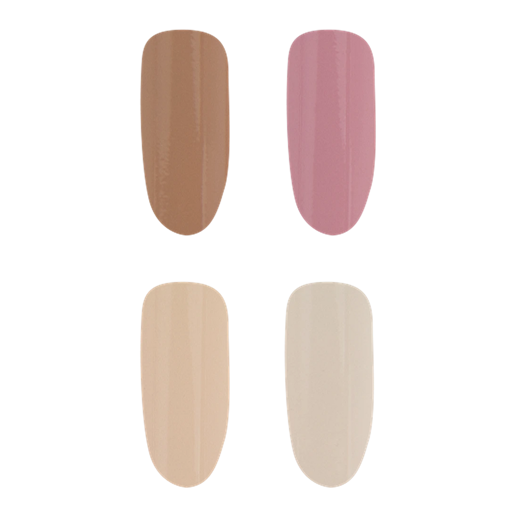 Colorful collection NUDE GEL SERIES "B" 4pz de 12ml c/u